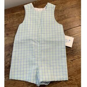 Bailey Boys Retreat Seersucker Jon Jon NWT size 24 mo